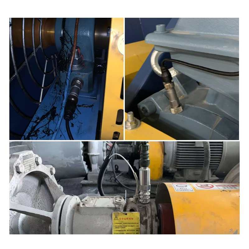 in stock CE approval ip67 explosion-proof vibration sensor manufactory 4-20ma industrial motor vibration monitoring sensor