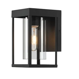 Vertak Plastic Led Lamps Wall Solar Waterproof IP44 Solar Penal Outdoor Lamps with 2V Solar Panel