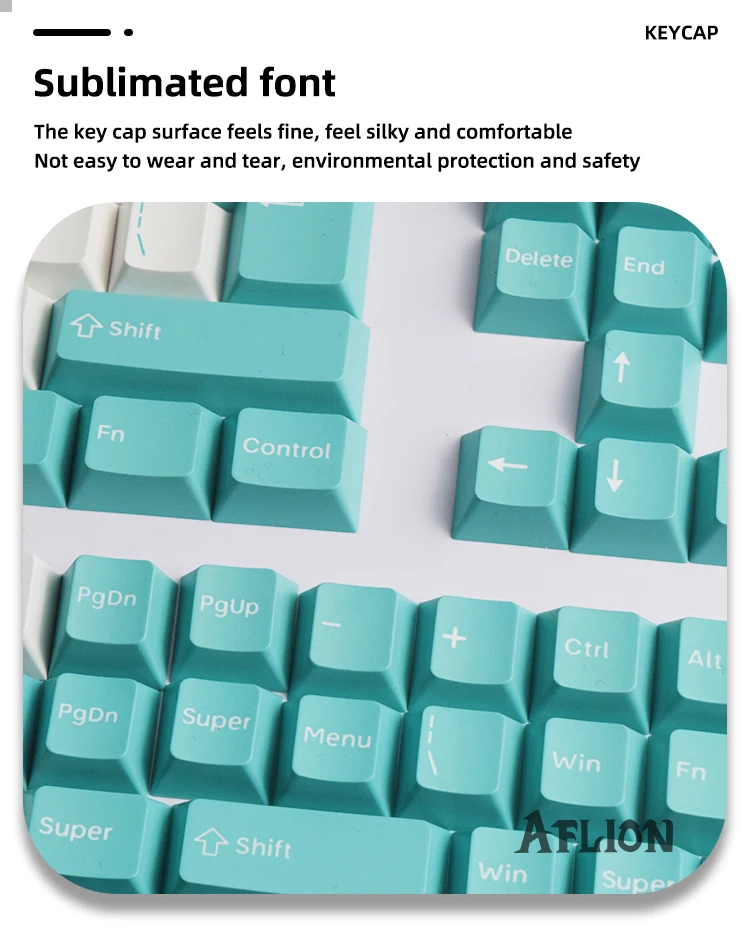 Aflion Doubleshot Double Shot Keycap Pbt Oem 60 84 64 61 68 Mechanical