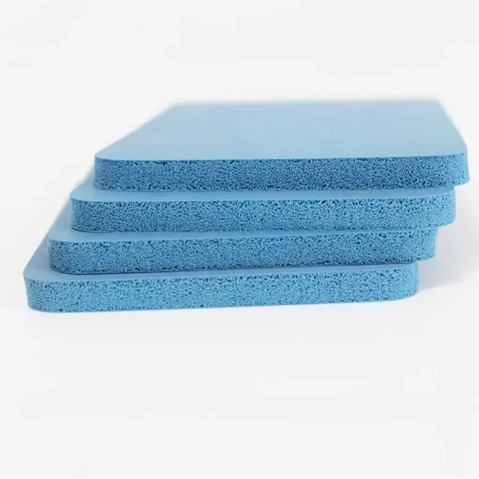 Manufacturers direct sales of high temperature resistant silicone foam board wear-resistant foam silicone board rubber foam pad