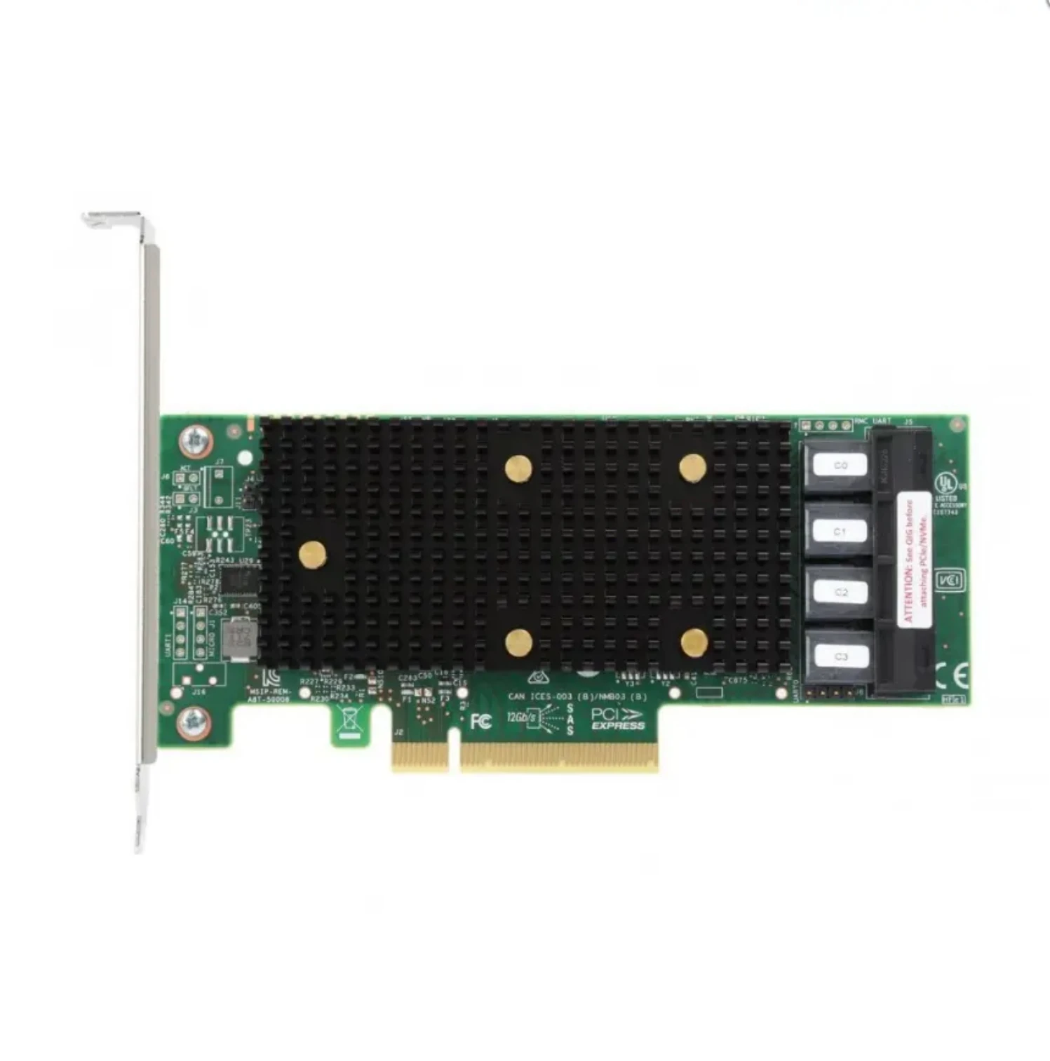 LSI 9400-16i 12Gb/S SAS RAID Controller 16 Port PCIe 3.0 For Enterprise Server Network Cards