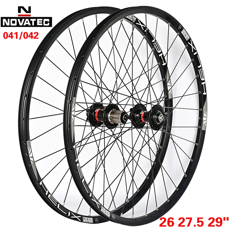 リングホイールセット26/27.529er novatec d041/d042sbハブqr/ta