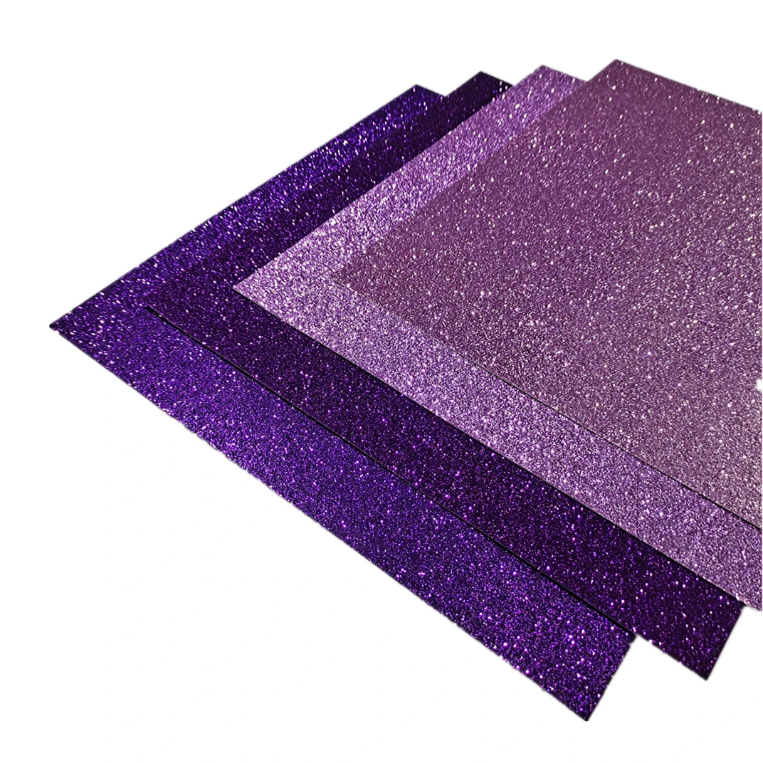 Wholesale Fancy Luxury Glitter Paper Cardstock for DIY Handicraft Making