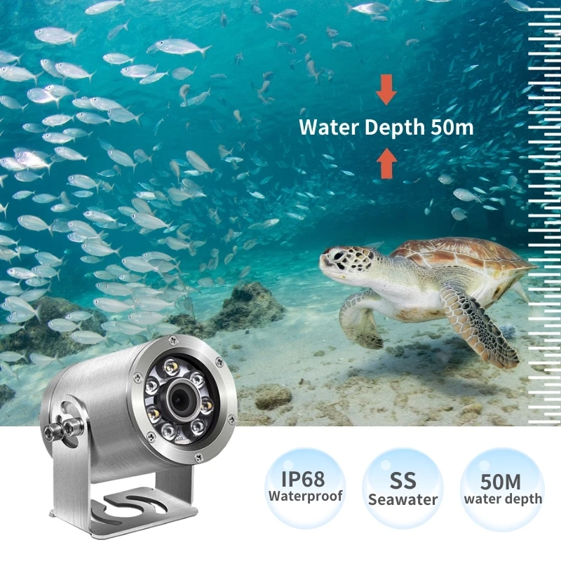 5mp Highdefinition Underwater Waterproof Camera Fishing Camera