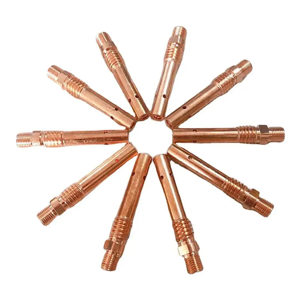 Welding Torch Consumable Pana/OTC Type Weld Copper Contact Tip Body 200A/350A/500A MIG Weld Contact Tip Holder