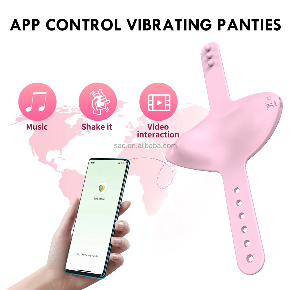 Smart Wearable Vibrating Panties Dildo - 10 Vibration Modes, App Control G Spot Sex Toy for Women, Waterproof Design Smart Wearable Vibrating Panties Dildo - 10 Vibration Modes, App Control G Spot Sex Toy for Women, Waterproof Design