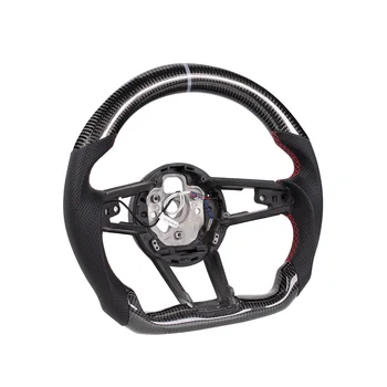 Steering Wheel For Audi A3 A4 B9 A5 Rs3 Rs4 Rs5 S3 S4 S5 Tt R8 Carbon ...