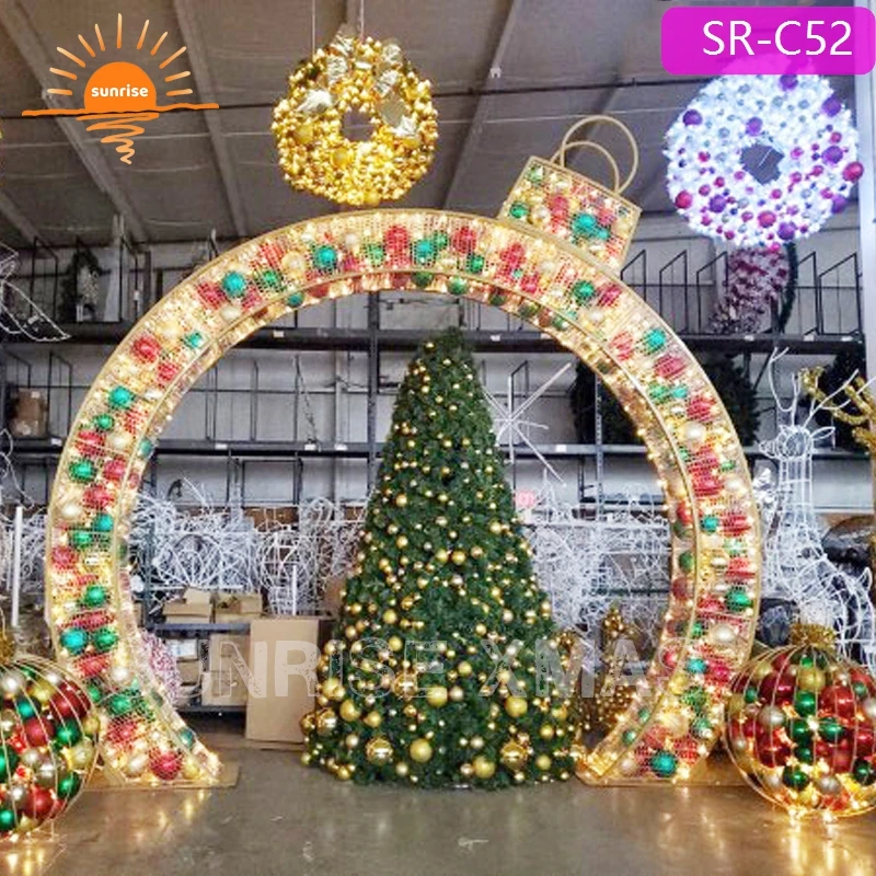 Giant LED Lighted Outdoor Christmas Reindeer Decorations