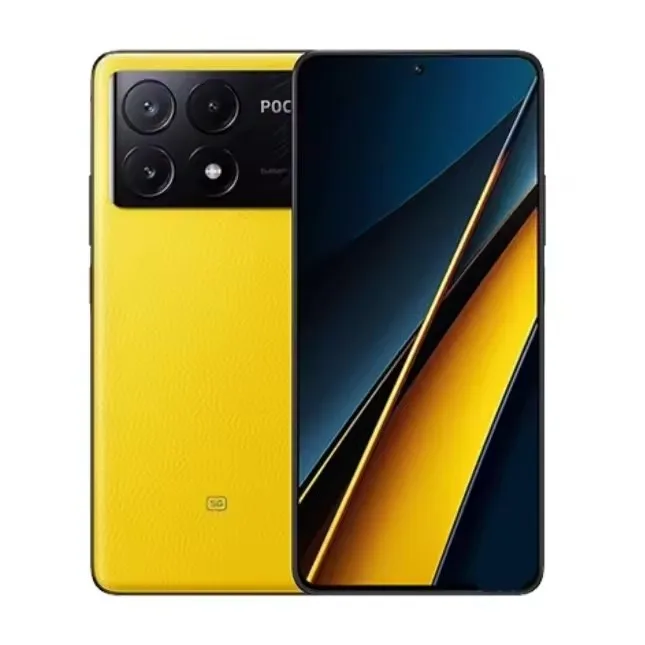 Mijia Poco X6 Pro Smart Dual Sim 5G 512GB 12GB RAM Gsm Moibie Phone Dimensity 8300 Ultra 64MP  Cellphone Grey/Yellow