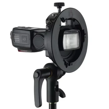 Godox S2 Bowens Mount Flash S Type Holder Bracket Stand for Godox V1 V860II AD200 AD300 Pro AD400 detail image
