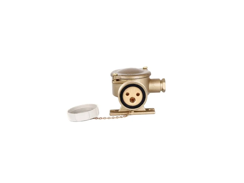 16A Marine Brass Male Plug CZH109/119 For protection