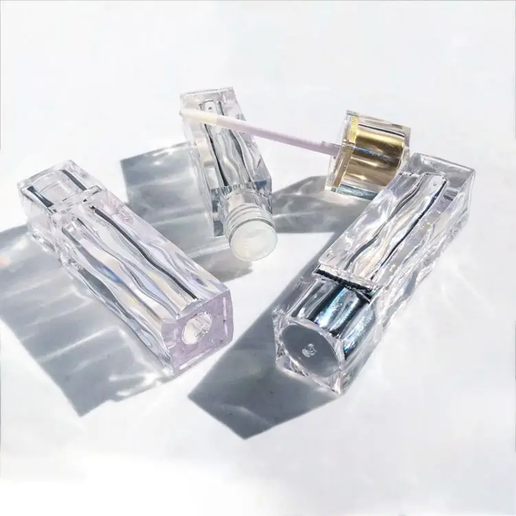 Trending Creative Fancy Clear Square Liptint Bottle Empty Transparent ...