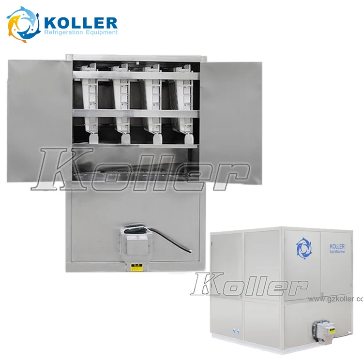 Koller Ice Maker Machine Commercial Cube Electrical Ice Cube Maker for Cold Drinking on Sale