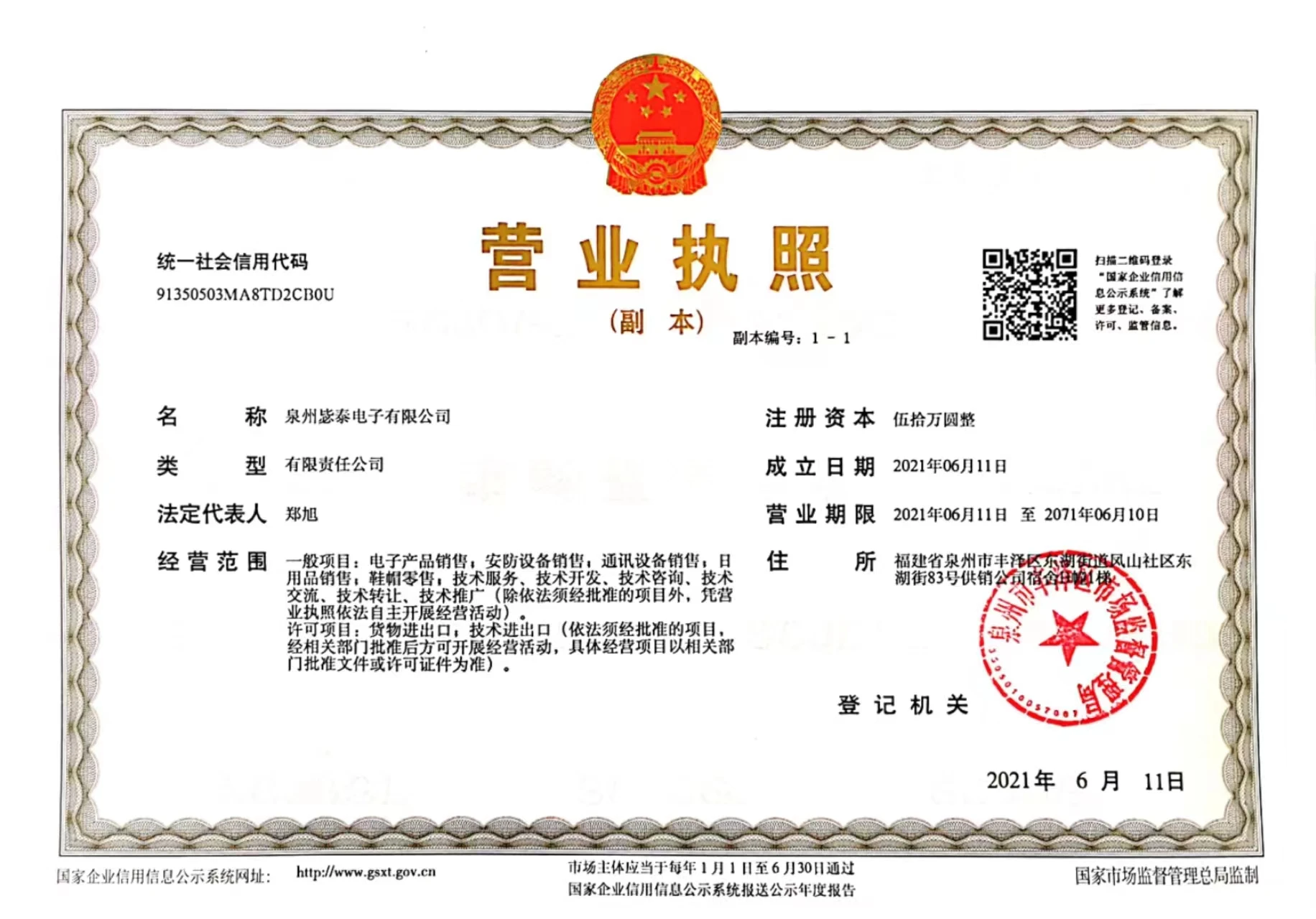 Company Overview - Quanzhou Bitai Electronics Co., Ltd.