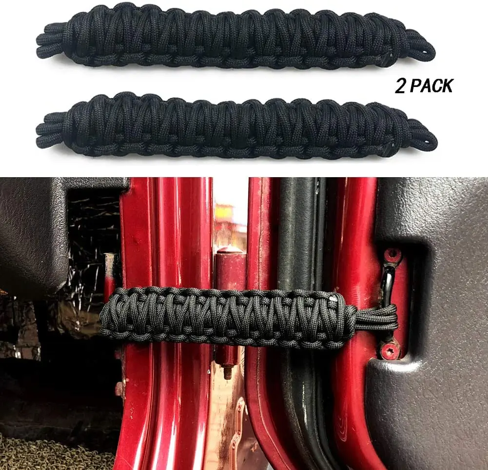 Car Accessories Door Limiting Straps Swing Door Check Limiter Restrictor  Straps For Jeep Wrangler - Buy For Jeep Accessories,Paracord Restrictor  Straps,Car Door Protector Product on 