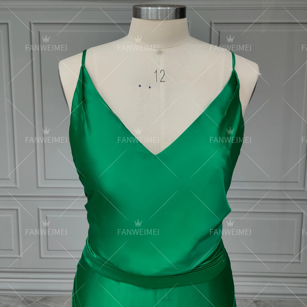 Vintage Green Atonement V-Neck Evening Dress 2024 on Keira Knightley  Elegant Long Celebrity Dress Prom Party Gowns for Women