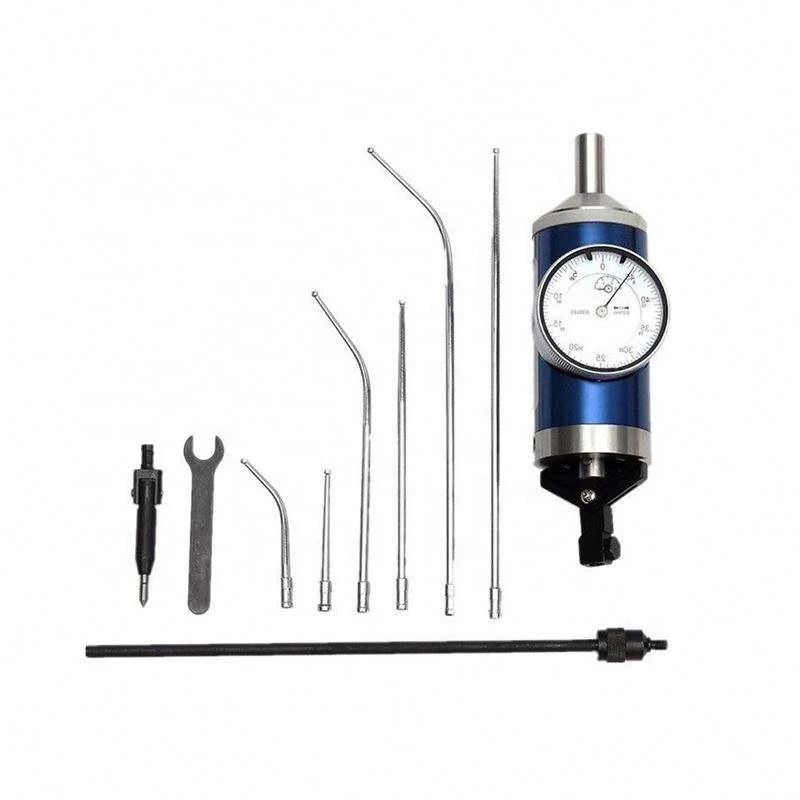 TEBAK 0-3mm 0.01mm Coaxial Centering Indicator Set Storage Case Accurate Co-Ax Indicator for Milling Machine Center Test Dial