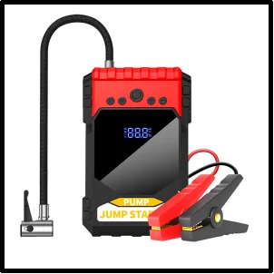2025 BR Portable Car Battery Booster Truck Jump Starter Power Bank Charger Lithium Battery Pack With Emergency Lighting