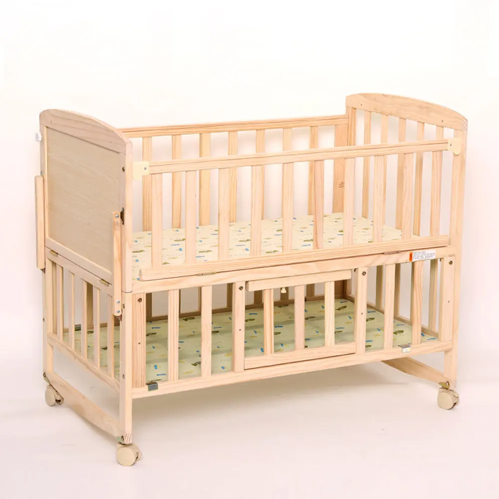 oak baby changing table