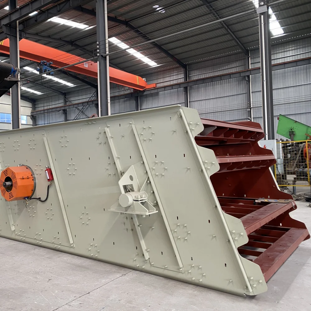 New Construction Stone Vibrator Aggregate Circular Vibrating Screen Steel Material Motor Engine Bearing Gear Gearbox Core