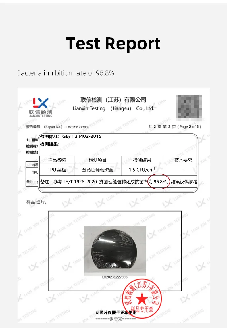 Shimoyama Selfsupporting Tpu Cutting Board Dishwasher Safe Scratch