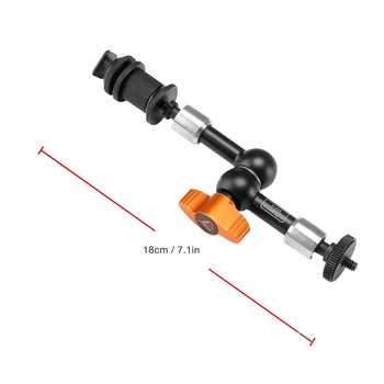 E-IMAGE EI-A49 7 Inch Adjustable Articulating Friction Magic Arm for DSLR Photo Accessories product image