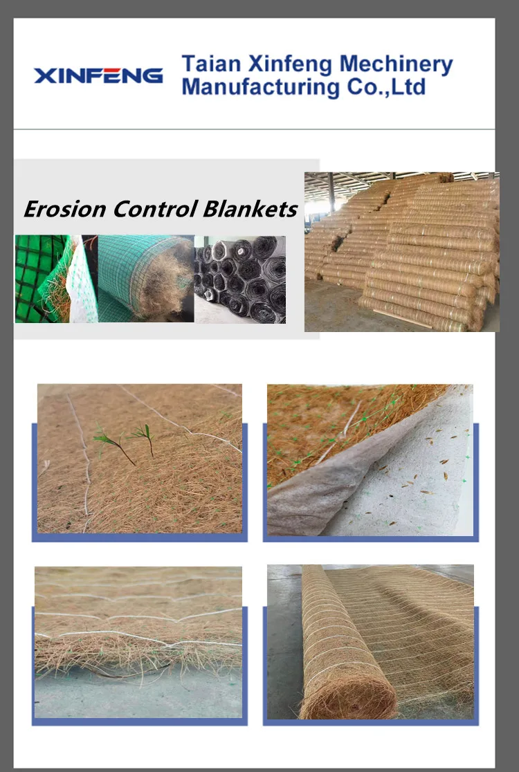 Coir Mesh Coir Matting Erosion Control Coconut Erosion Control Blanket