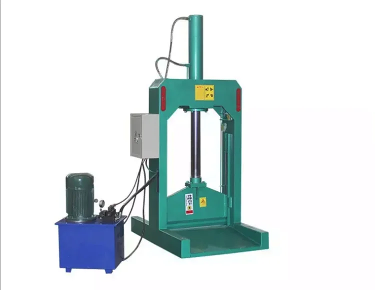 Electric Hydraulic Single Knife Plastic Rubber Bale Cutter Cutting ...