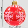 Red snowflakes