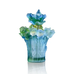 SAINT-VIEW Rose Design Perfume Ramadan Gift Crystal Dropper Essence Bottle Personal Care Essential Oil