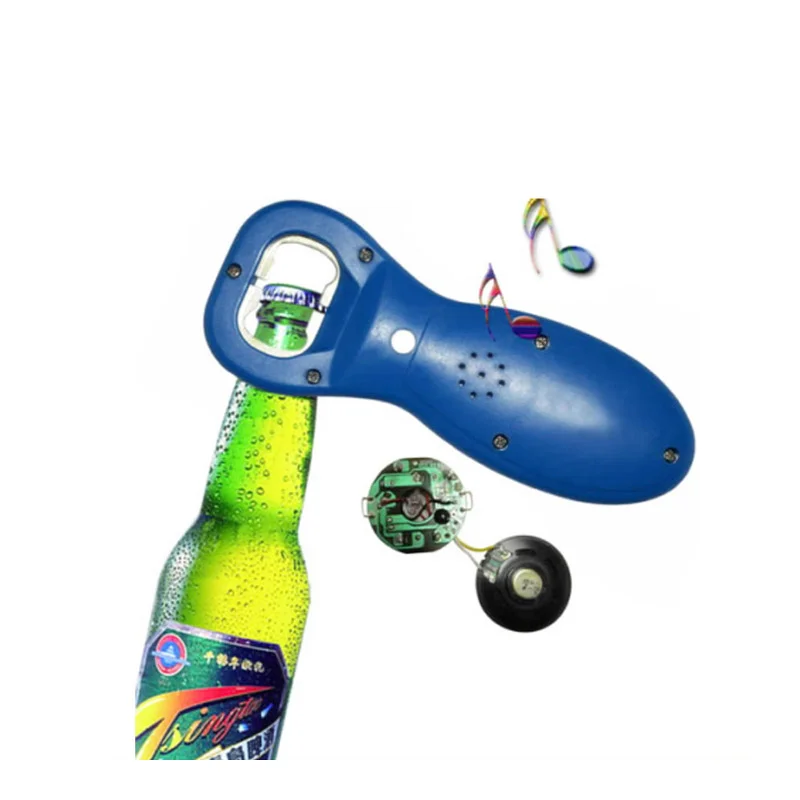 Factory Direct Sales Sound Music Beer Opener With Voice Talking Bottle Opener