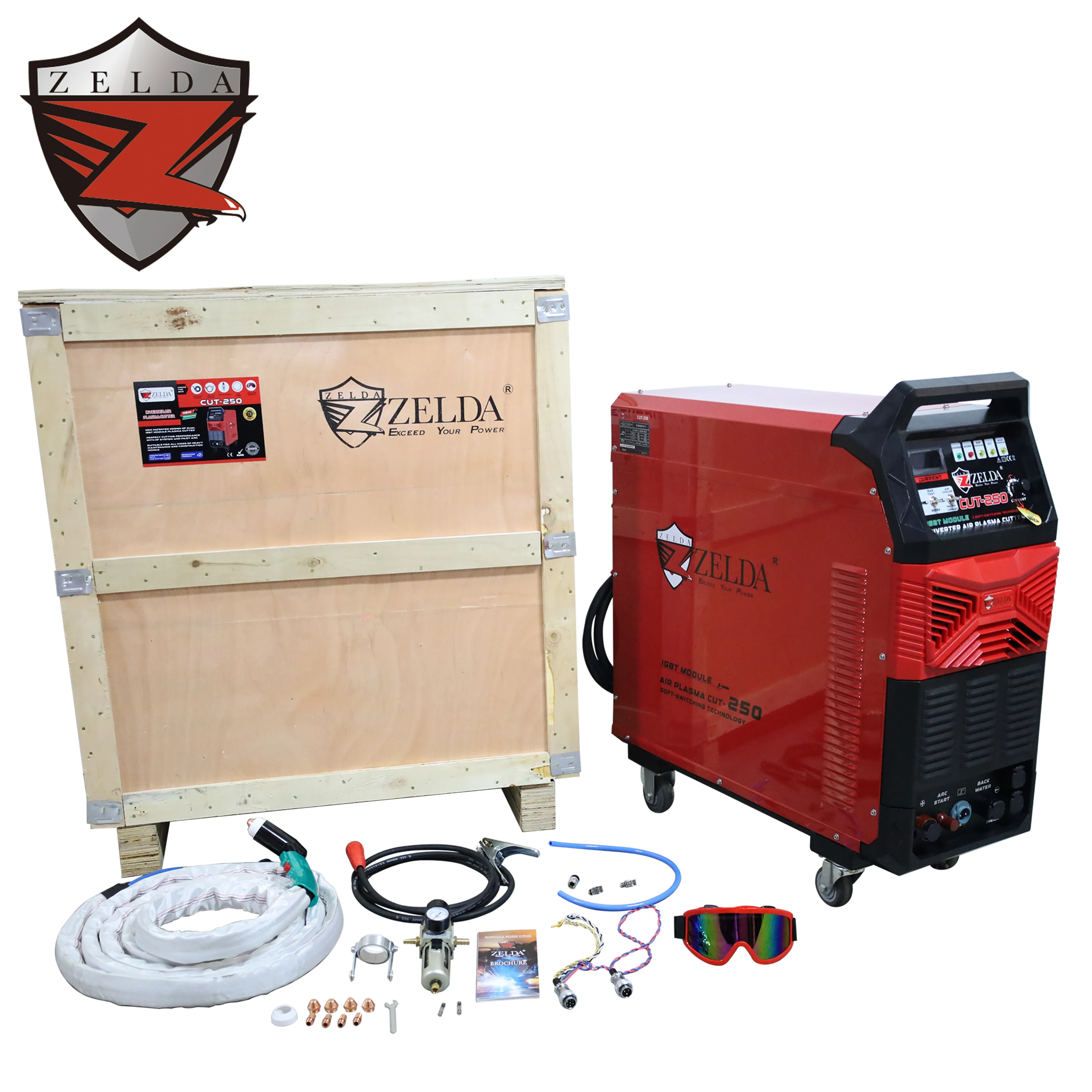 Zelda LGK 200 Industrial Grade High Power Plasma Cutter 200 Amp Cortador De Plasma CNC Plasma Cutters