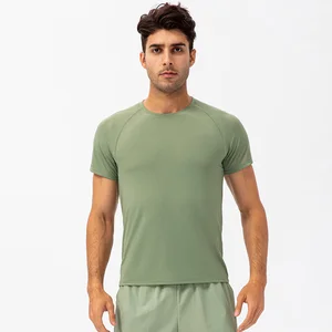 2026 Summer New Design Custom Logo Elastic Sports Tank Top Jogging Outdoors Workout Fitness T-shirt for Men Sporty Style Print