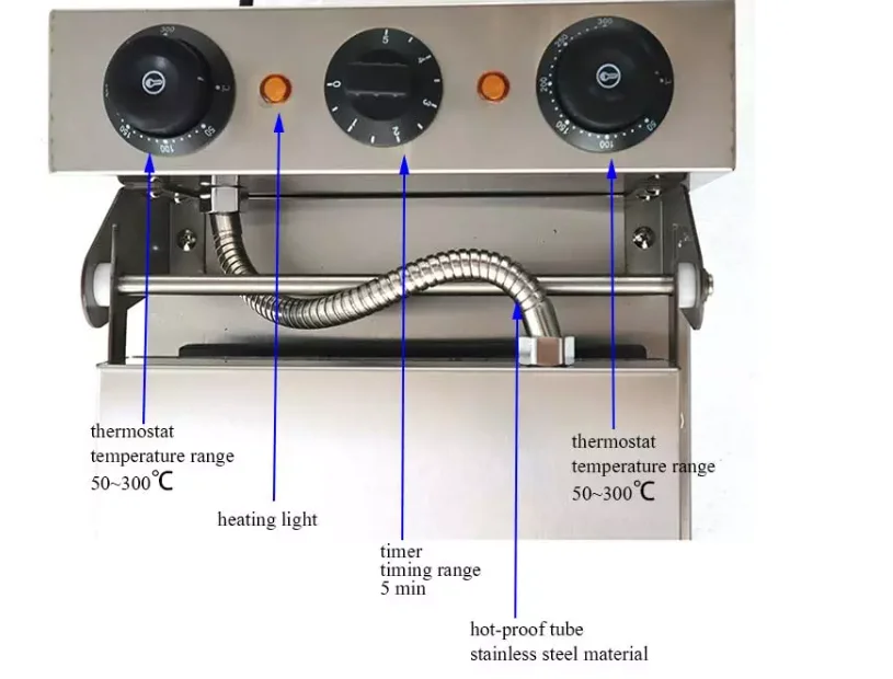 Snack Equipment Commercial Electric Women Breast Waffle Machine Boob Waffle Maker - Image 3