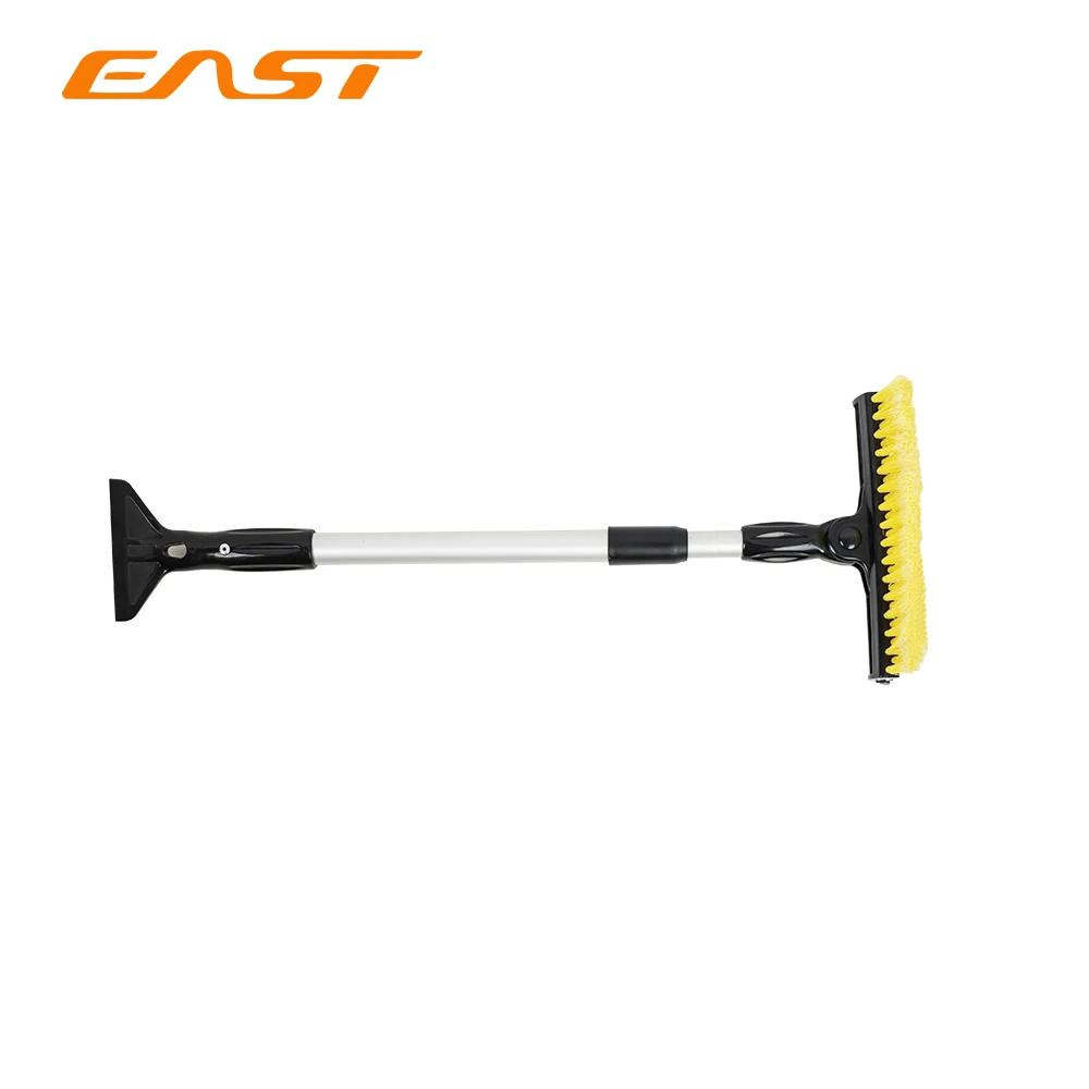 Складная щетка для очистки автомобиля от снега с алюминиевой
