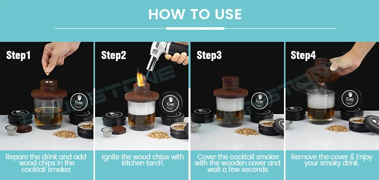 Cocktail Single Serve Smoker Kit main image 0