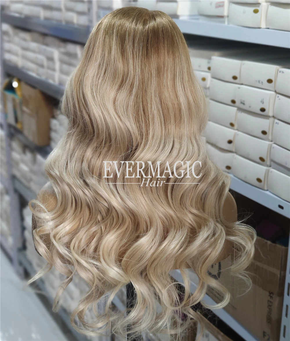Evermagic Luxury Celebrity Style Balayage Highlight 6y2 Blonde Color  Natural Wavy Deep Part Lace Front Human Hair Wigs - Buy Highlight Blonde  Color Hair Wigs,Luxury Celebrity Style Human Hair Wig,Full Lace Wigs