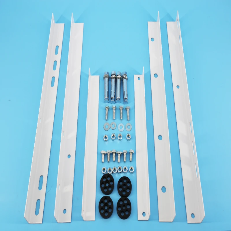 2024 High Quality Customize 200-250Kg Wall Mount Split Air Conditioner Bracket Easy Installation Air Conditioner Spare Parts
