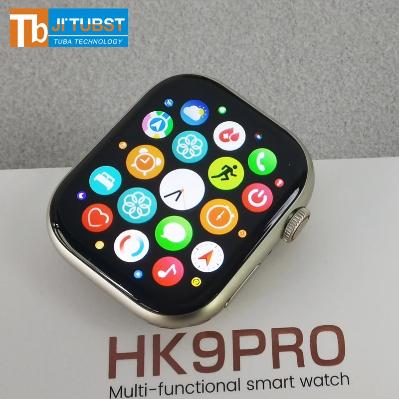 Hk9 Pro 2.02 Inches Amoled Screen Smartwatch Reloj Inteligente Series 8 9  Hk9pro Smart Watch - Buy Smart Watch Hk9 Pro,Hk8 Hk9 Pro Compass Smartwatch  