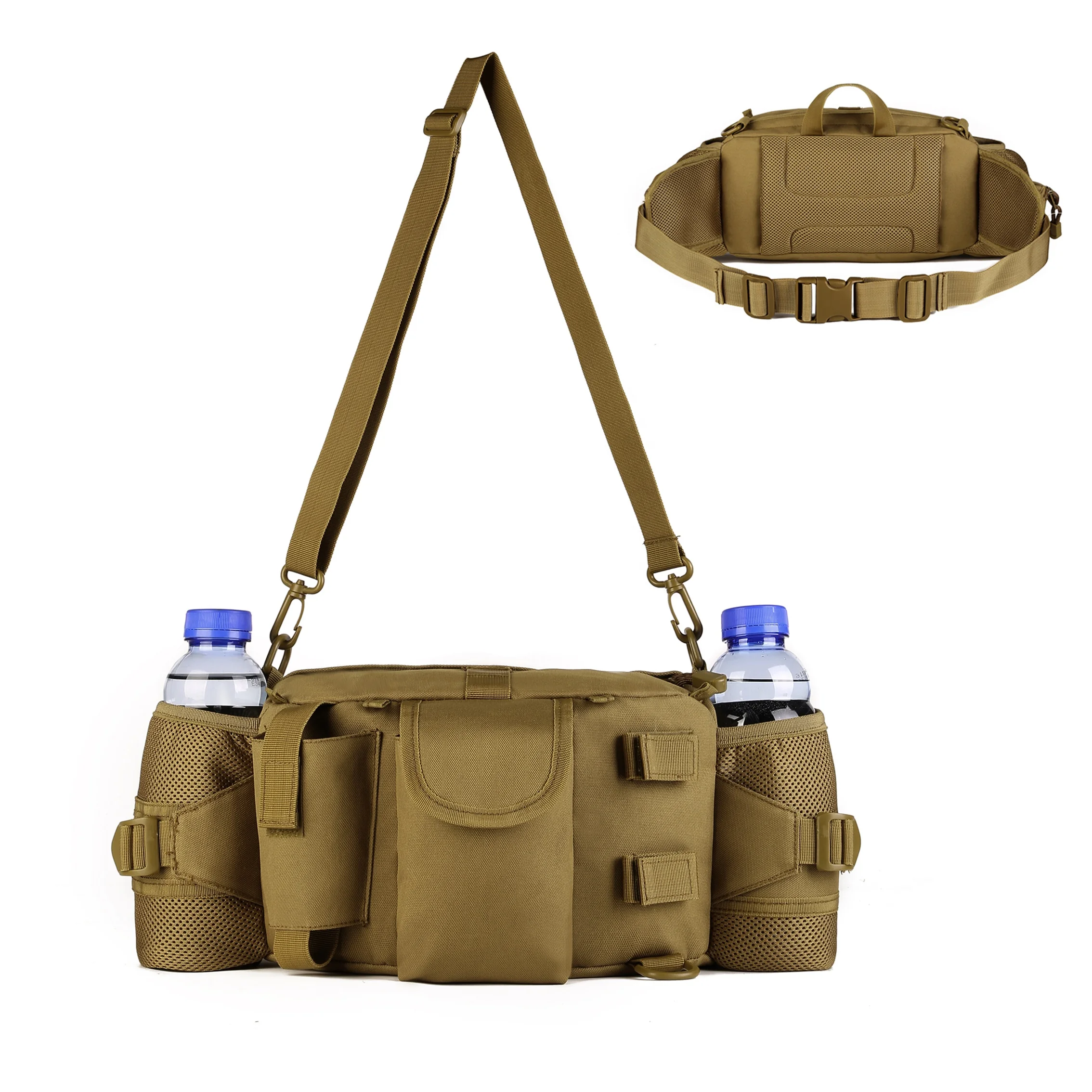hunting fanny pack with water bottle holder