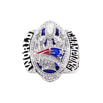 Fantasy Custom Cheap Sport Championship Ring 2018 New England Patriots Championship Ring for Customized Championship Ring