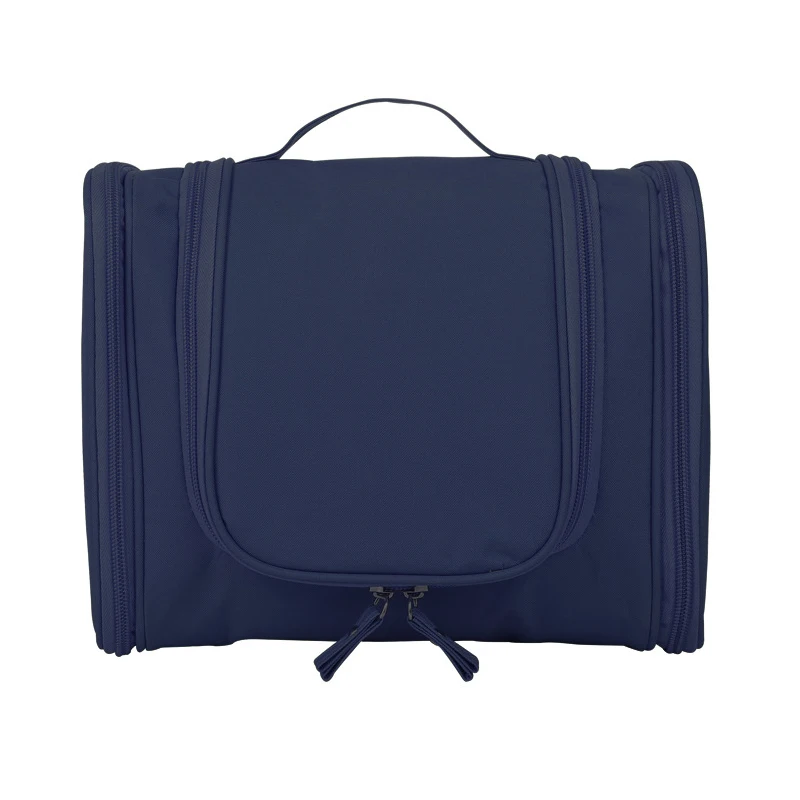 Оптовая продажа модная сумка из Оксфордской ткани для туалетных принадлежностей водонепроницаемая застежка-молния геометрические подвесные дорожные принадлежности мужчин и