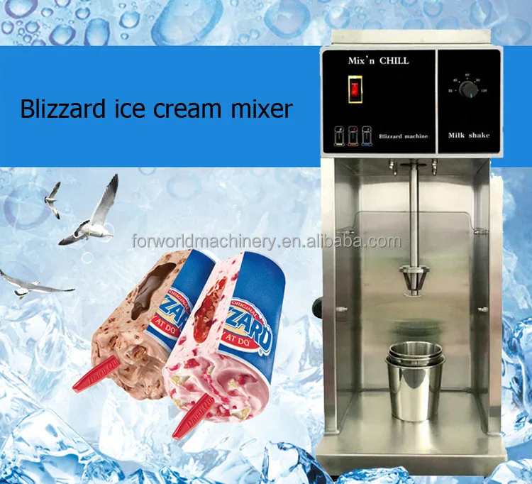 Commercial Dq Blizzard Machine Ice Cream Mixer Blender Milk Shaker