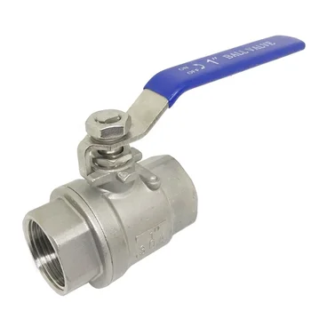 In-Stock 3/4in 316 SS Ball Valve, Manual Control, Normal Temp, General Use, 10PCS, 3-Month Warranty