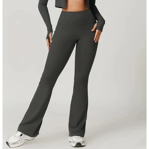 Modern Latest Custom-Made High-Performance Yoga Pants With Four-Way Stretch for Gym and Studio Workouts