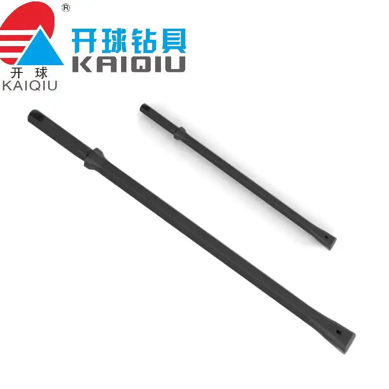 Supplier H22 H25 chisel bit Integral Drill Steel  7  degree 11 degree Hex Tapered Rod