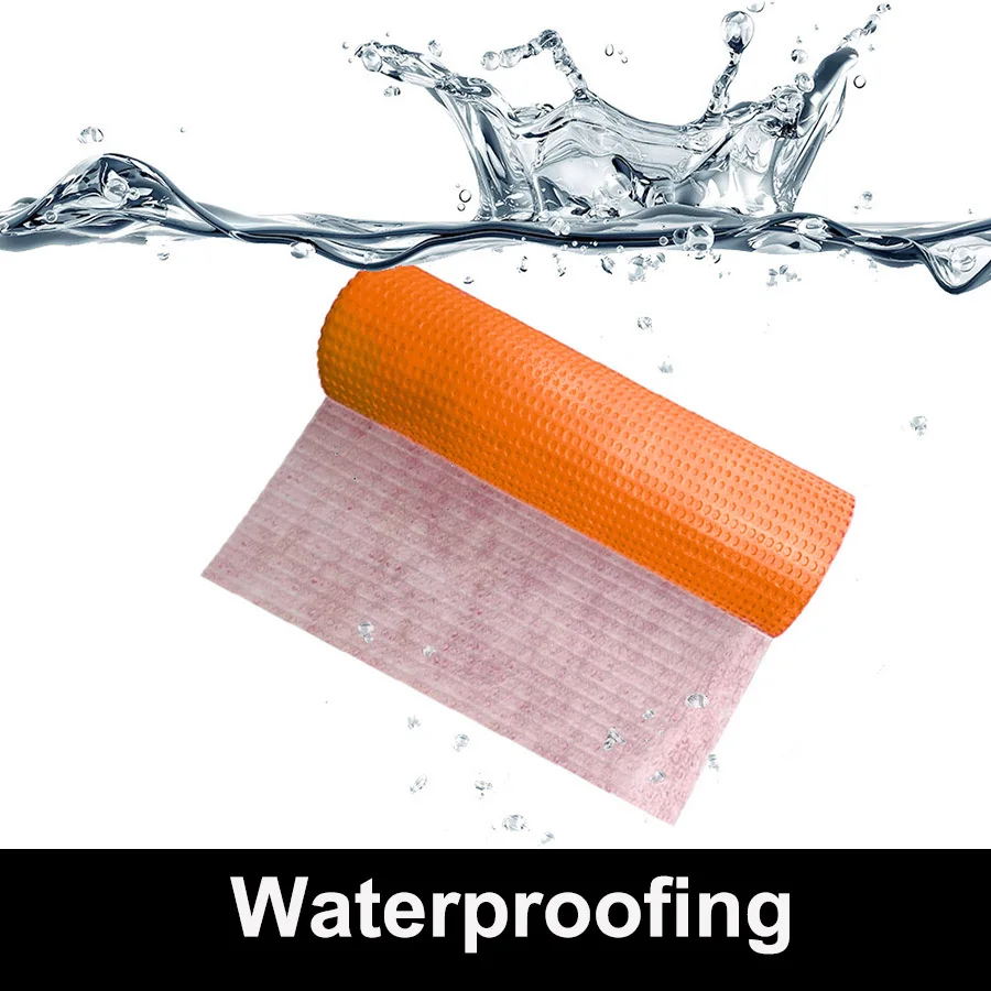 1/8" Thickness Schluter Waterproof Uncoupling Membrane Underlayment