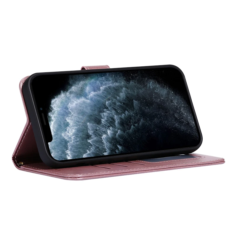 Business Leather Wallet Phone Case For Zte Libero 5g Iii A202zt