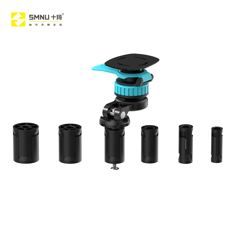 Supporto magnetico per telefono per moto SMNU con sospensione e ammortizzazione, supporto per telefono per moto con bullone espandibile in quattro colori