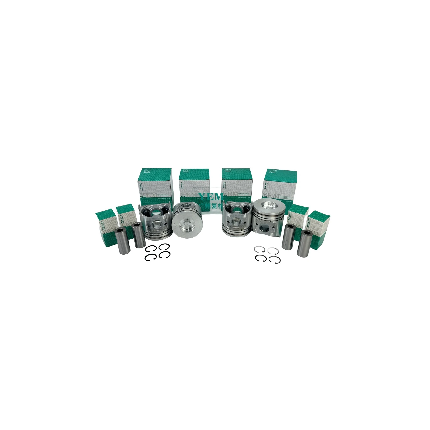 Mahlae Piston Piston Kit 6D15 6D16 6D17 6D22 for Mitsubishi Engine Replacement Parts